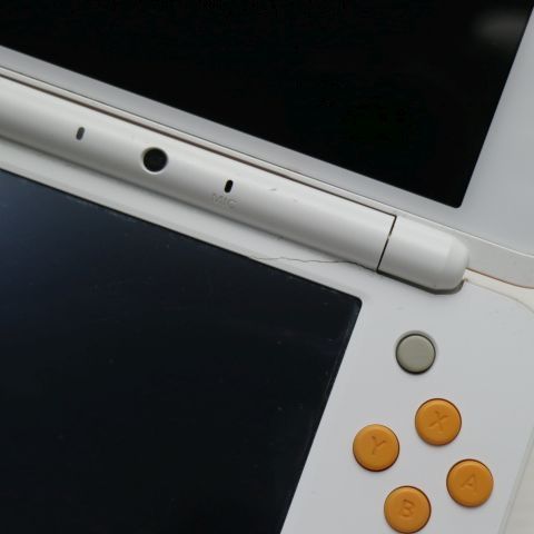  NEWニンテンドー2 DS LL ホワイト×オレンジ 2 本体 04000 本体(New 2DS LL) ニンテンドー3DS/2DS