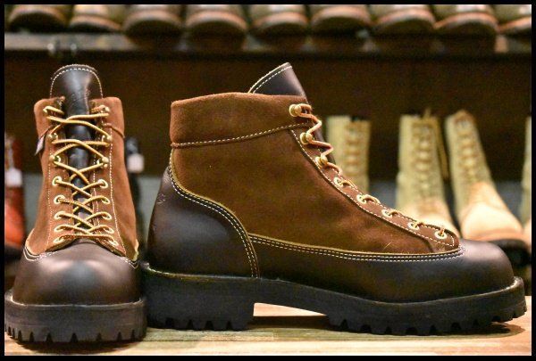8 5 EE 白タグ Danner ダナーライト ノースラップ 30117 ブラウン ブラウンスエード ゴアテックス 編み上げ ブーツ FK 322