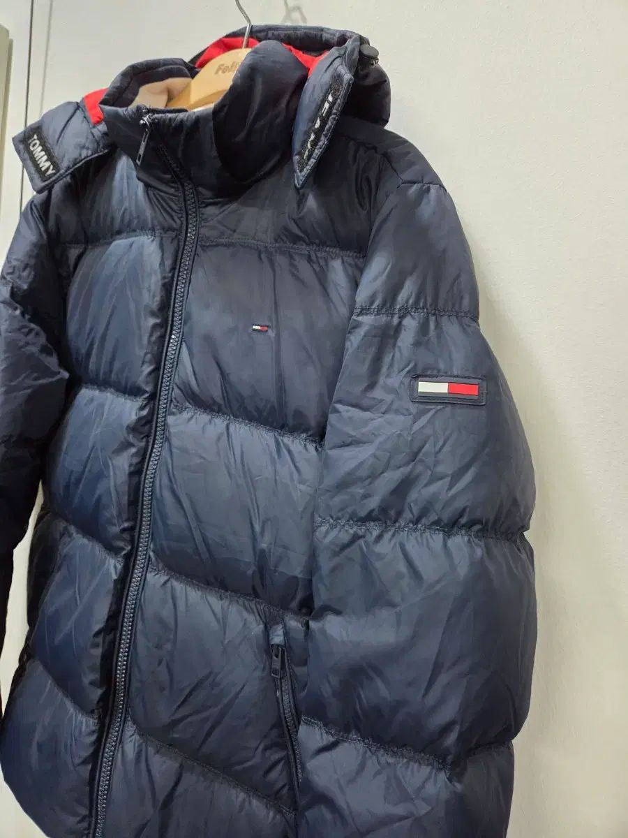 タミーヒルフィガー ネイビー ダウン 卸売 アウター M トミー