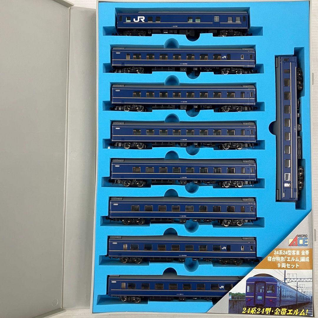 マイクロエース A-0337 24系 24型 客車 金帯 寝台特急 エルム編成 9両