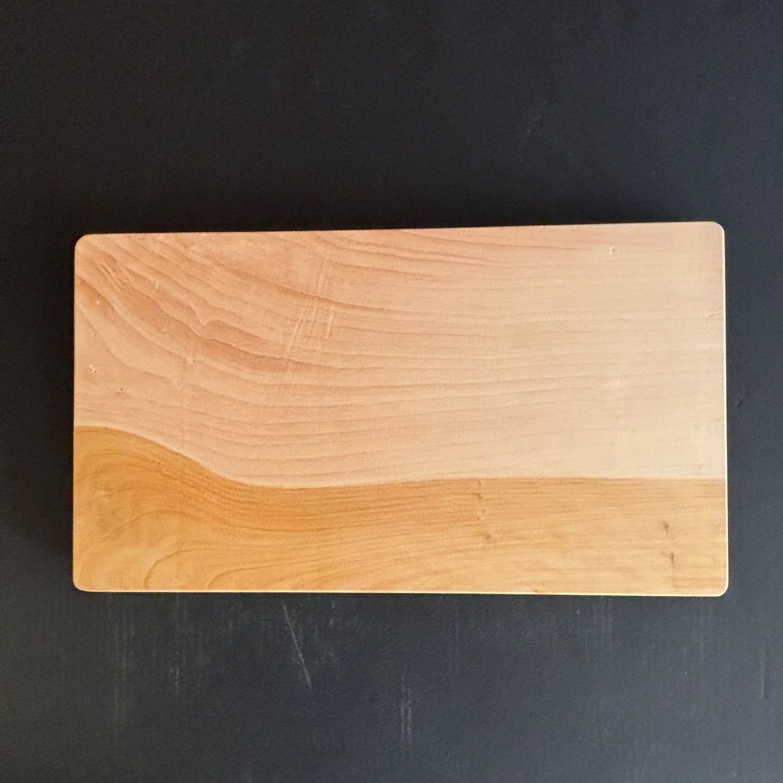 難あり》【手仕上げ無漂白】19-銀杏まな板90歳職人が作る一点物約47