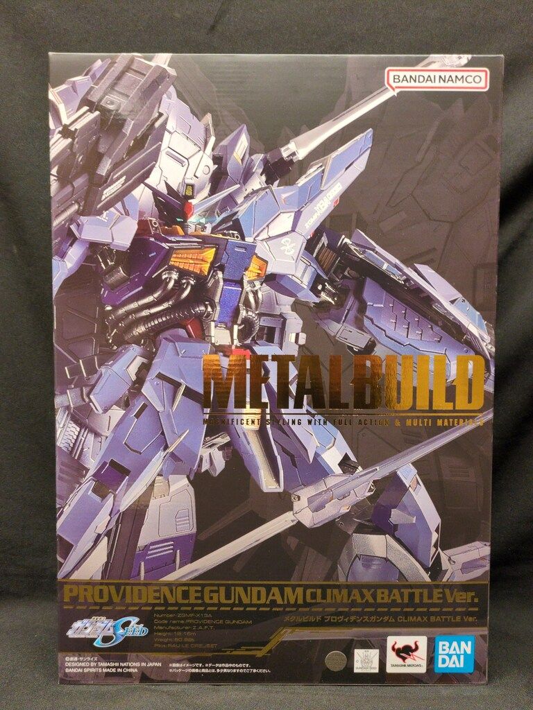 BANDAI SPIRITS METAL BUILD プロヴィデンスガンダム CLIMAX BATTLE