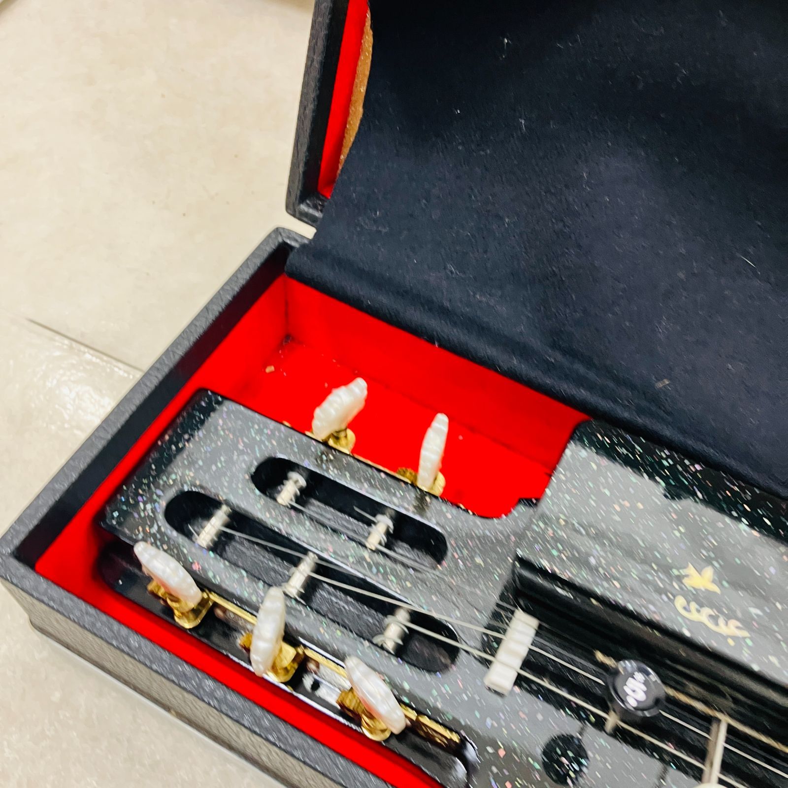 A【保管品】大正琴 琴伝流 白鷺 ケース付き ピック付き - メルカリ