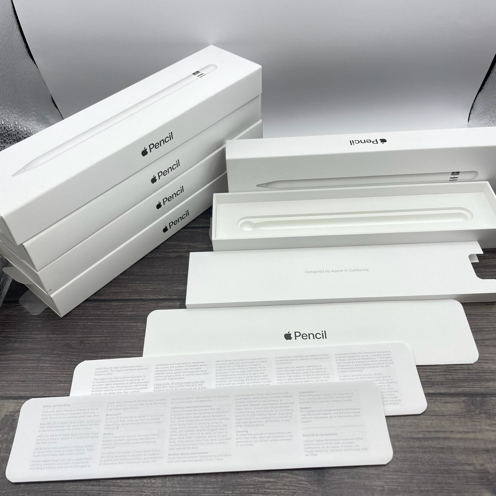 Apple Pencil 第1世代 箱付き 箱類のみ【純正品】Apple Pencil 第一世代 5セット - メルカリ