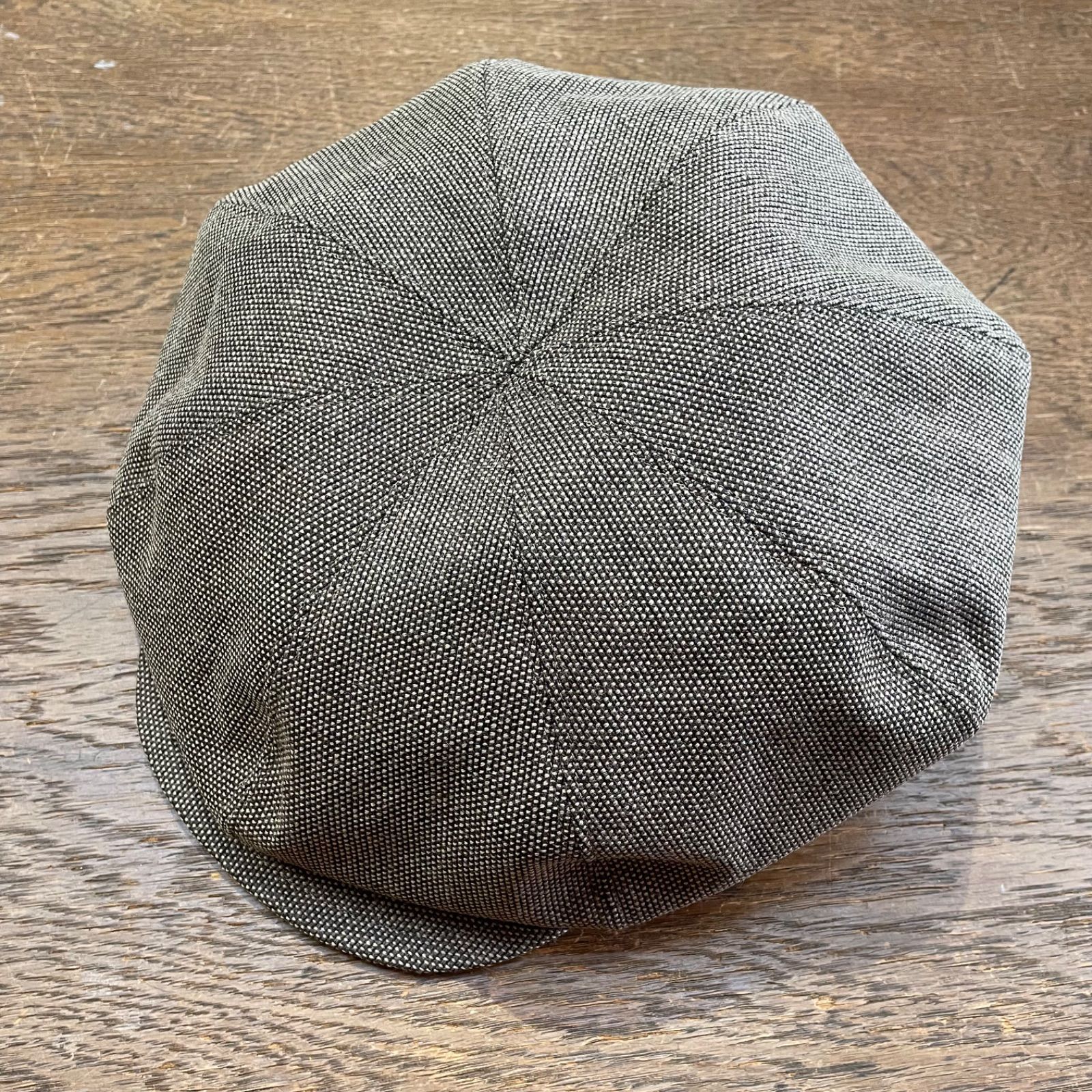 original john FLAT TOP CAS BROWN BEIGE モッズ 昭和 レトロ キャスケット ハンチング