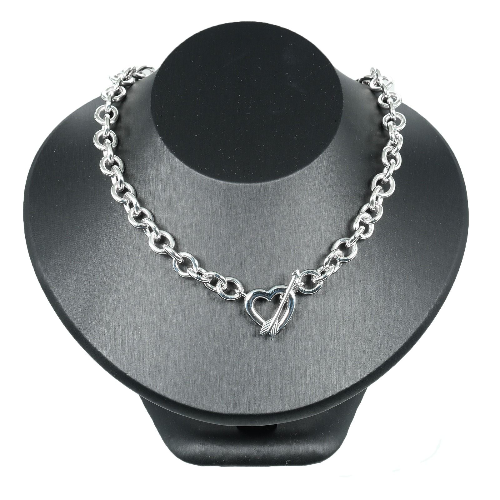 TIFFANY&Co.】ティファニー ハートアロー トグルチェーン ヴィンテージ