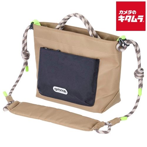 アウトドアプロダクツ ODRCSBMKK ロープ カメラショルダーバッグ M カーキ