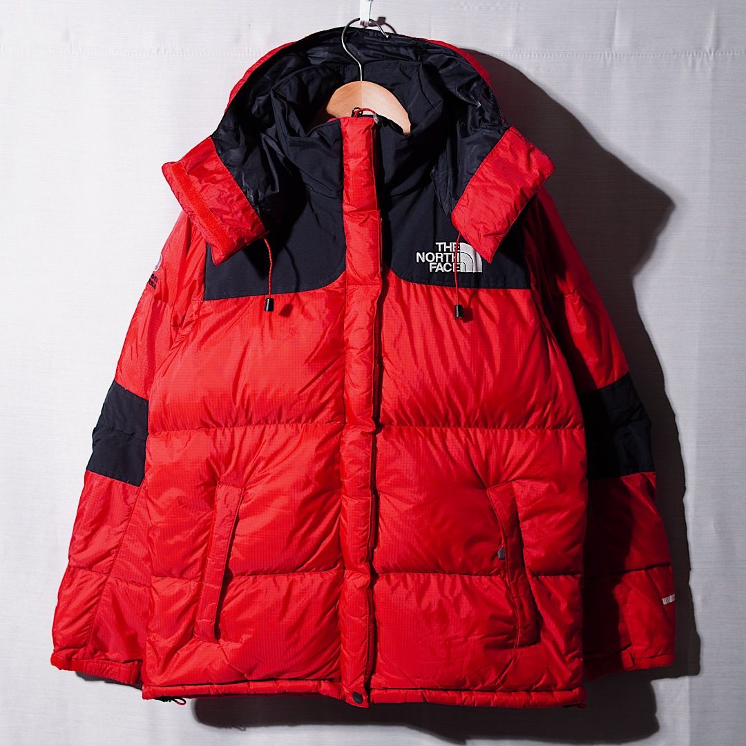 ノースフェイス THE NORTH FACE ダウンジャケット M ブラック×レッド