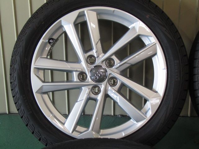 ガリキズ無し冬セット アウディ 8 Y系 A 3ウインター 5パラレルスポーク