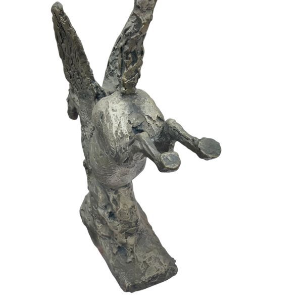 北村西望作 ブロンズ像 ペガサス 彫刻 春駒に題す 「春風」 置物