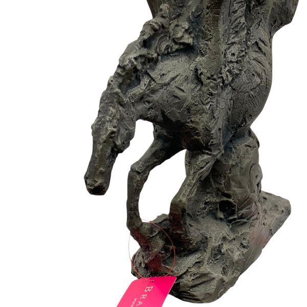 北村西望作 ブロンズ像 ペガサス 彫刻 春駒に題す 「春風」 置物