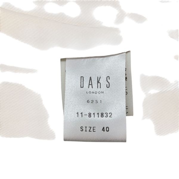  背面肩辺りに2ヶ所キズがあります ダックス Daks ジャケット レザージャケット ブラウン ラムレザー 40 M～L レディース B 5 Y 043 Gジャン デニムジャケット カバーオール ジャケット アウター