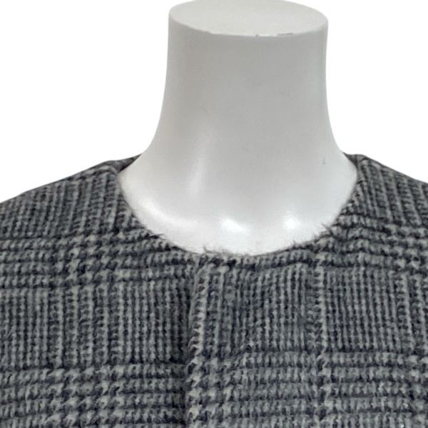 KNOTT ノット　アルパカ　ウール　ノーカラー　コート wine-king_7777100000060514