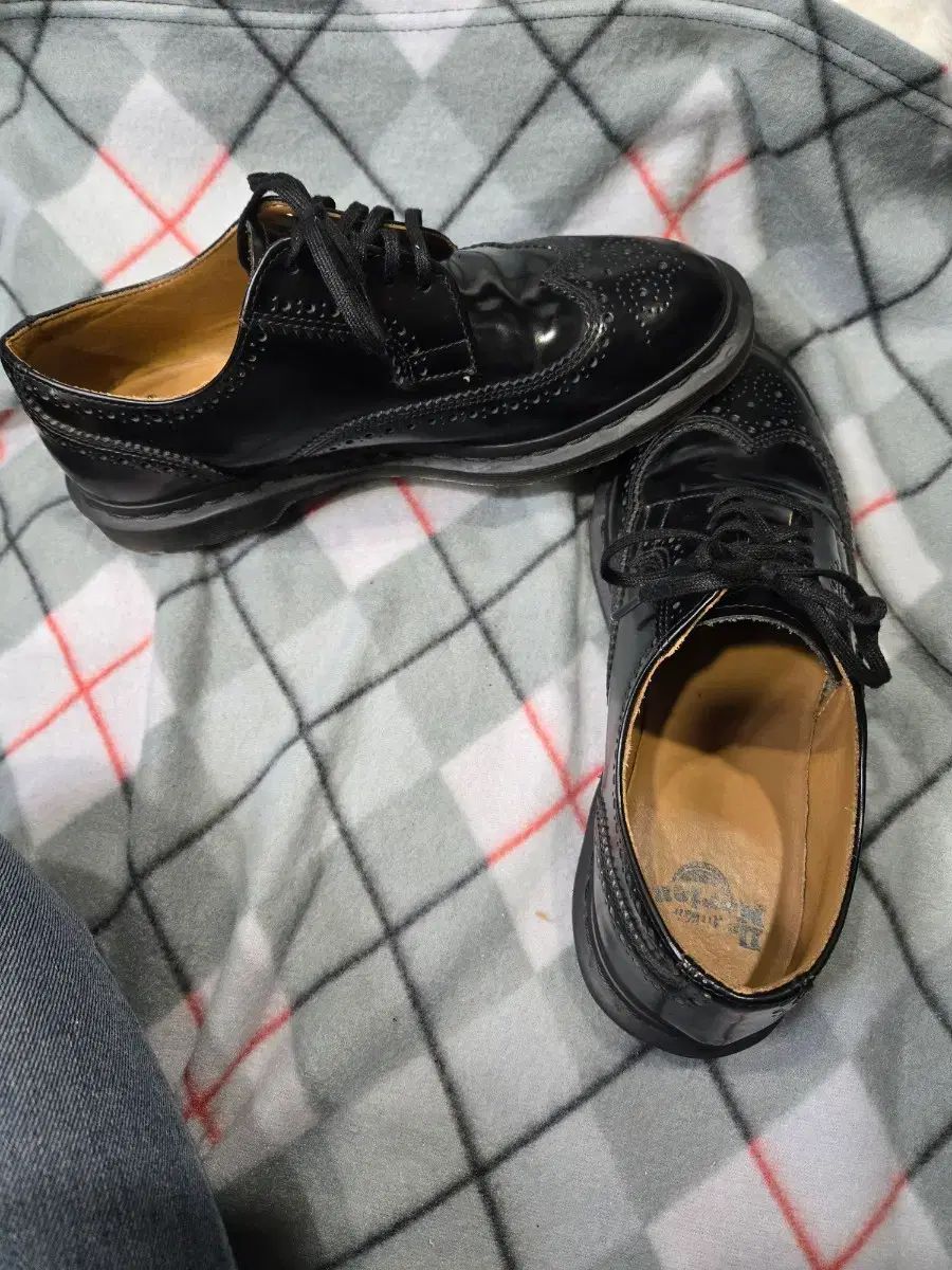  DR MARTENS ドクターマーチン ブラック ウィングチップ シューズ ローファー ブーツ 革靴