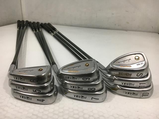 返品OK 【中古ゴルフクラブ】(9本セット)ホンマ LB-606 H&F キャビティ