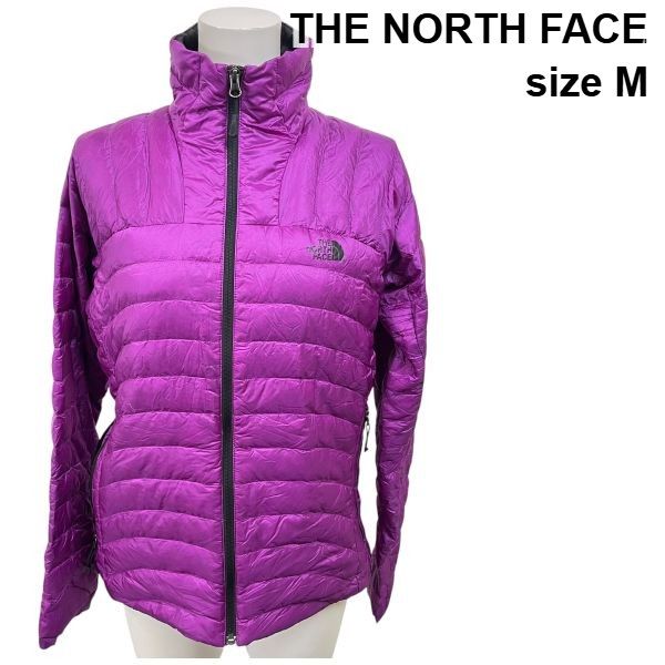 □ ザノースフェイス THE NORTH FACE ダウンジャケット パープル 