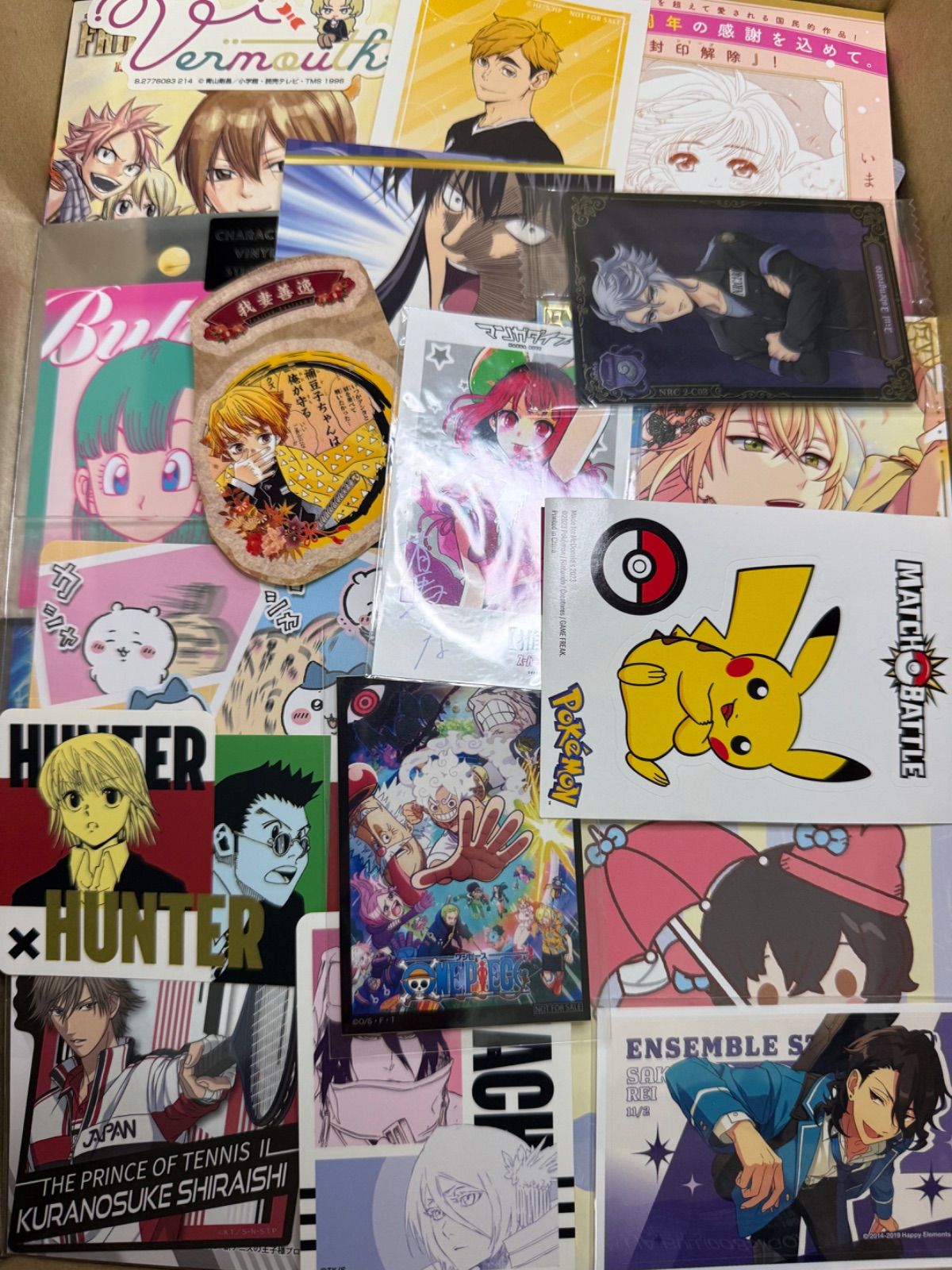 紙類 アニメ ゲーム まとめ売り 大量 コースター ポストカード カード