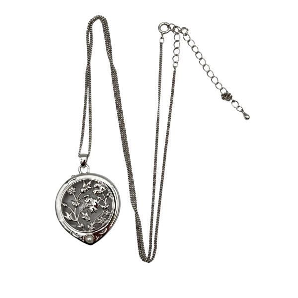美品 ミキモト MIKIMOTO パール付きルーペネックレス アクセサリー