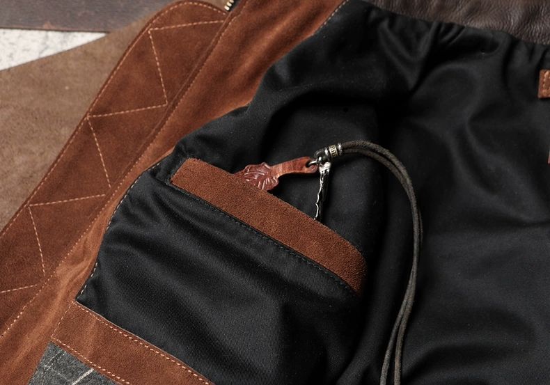 全新♥ ヴィンテージスエードレザー