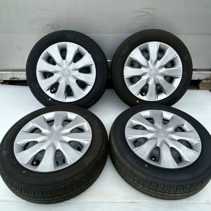 送料込み！ ホンダ N-WGN 155/65R14 夏タイヤ ホイール セット 258-212 サマータイヤ ホンダ 純正 N-BOX N-WGN 14インチ 155/65R14 14