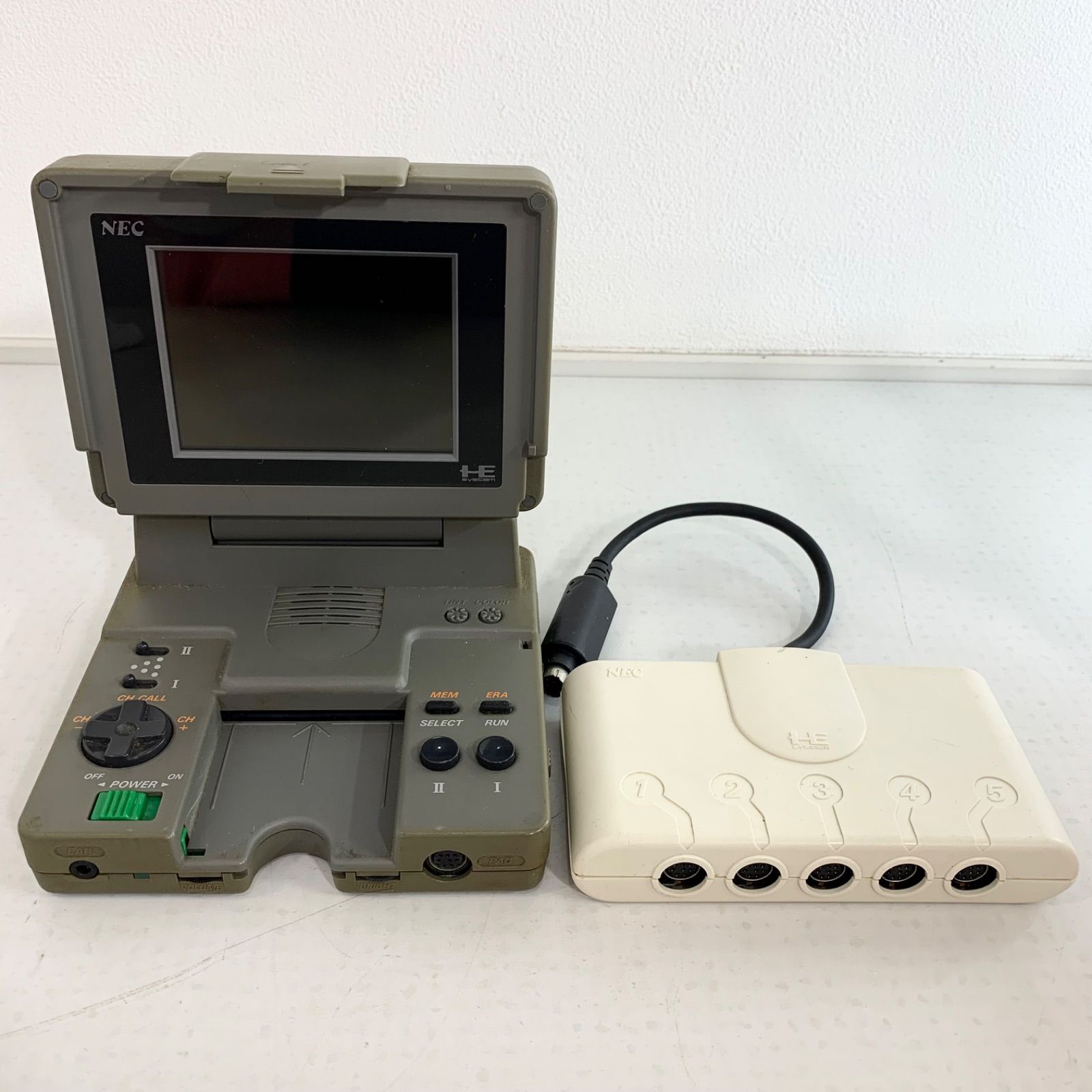 NEC PCエンジン LT 本体 PI TG 9 マルチタップ PCE レトロゲーム HEシステム