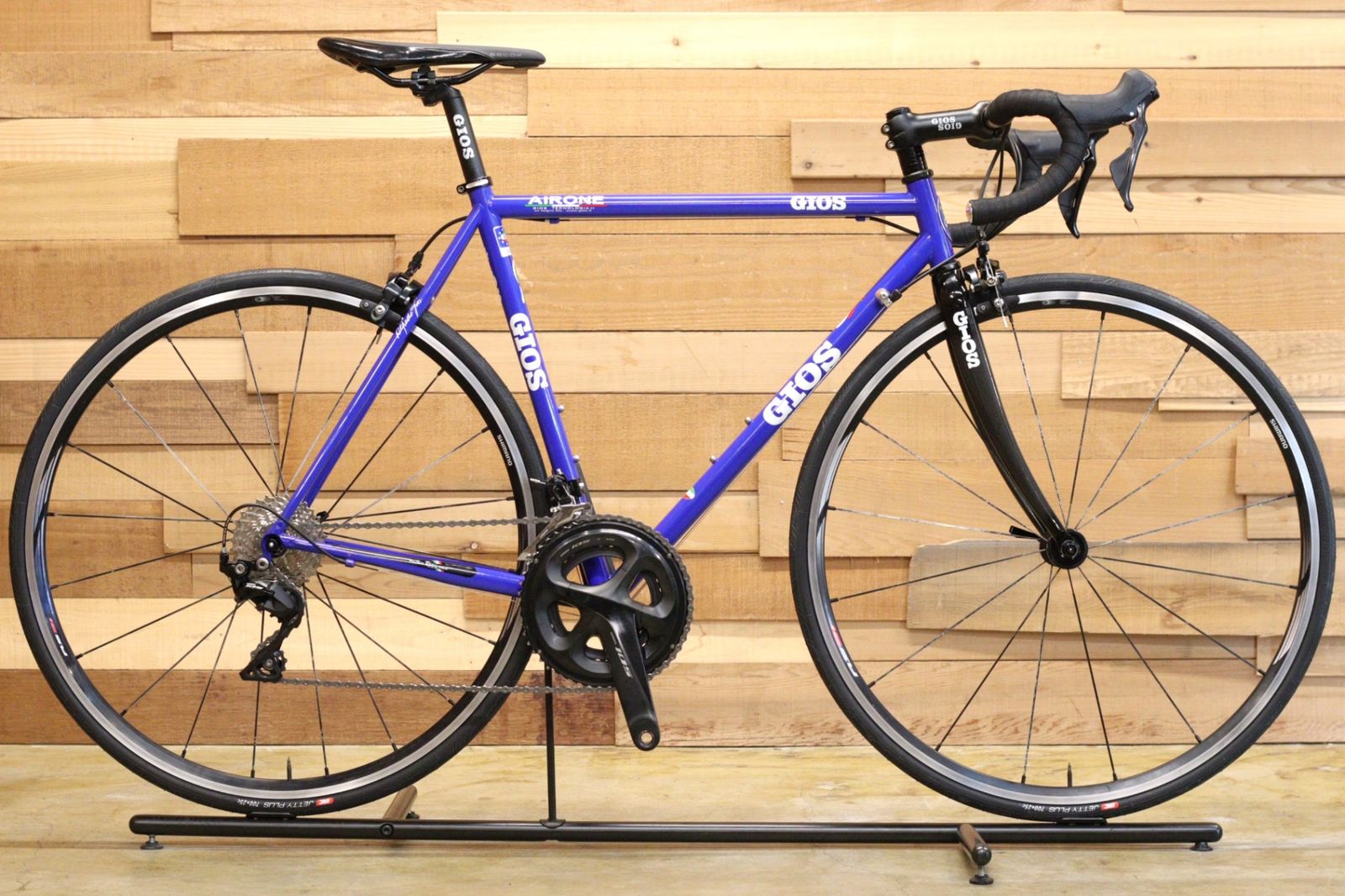 ジオス GIOS アイローネ AIRONE 2015頃モデル シマノ 105 R 7000 MIX 11 S スチール ロードバイク