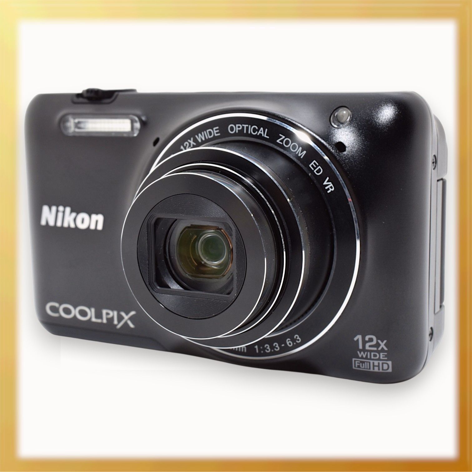 極美品 ｜Nikon COOLPIX S6600 BK スマートブラック クールピクス 