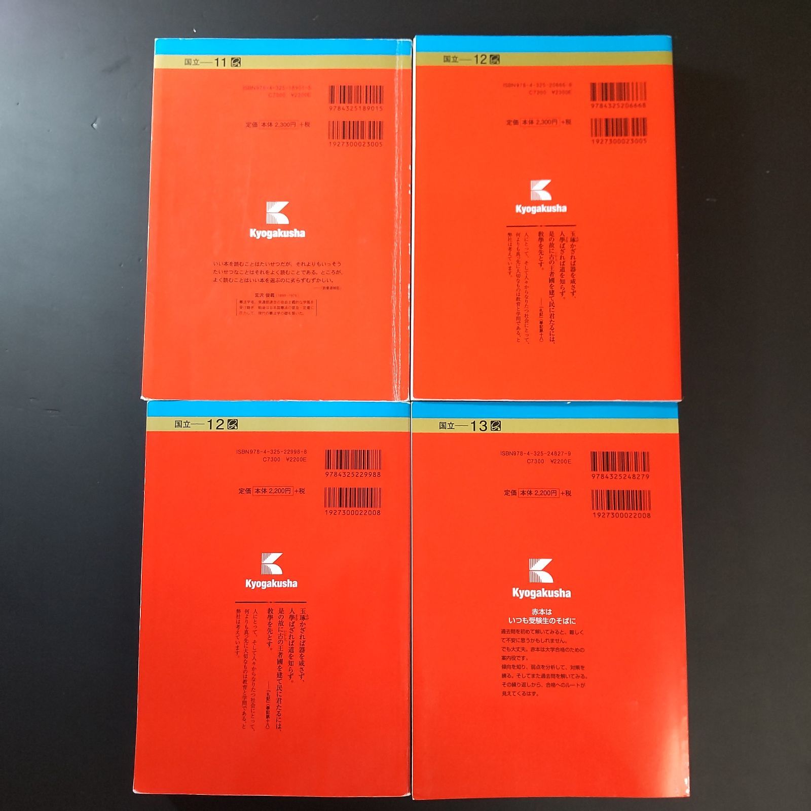 【５冊】宮崎大学(教育学部　教学社　赤本　書込みなし　2012 2015　他 5冊】宮崎大学(教育学部 教学社 赤本 書込みなし 2012 2015 他
