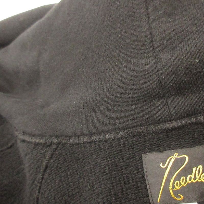  Needles ニードルス NUBIAN パーカー ZIPPED TRACK HOODY COTTON JERSEY OT 1586 ブラック サイズ M 99 その他 メンズ