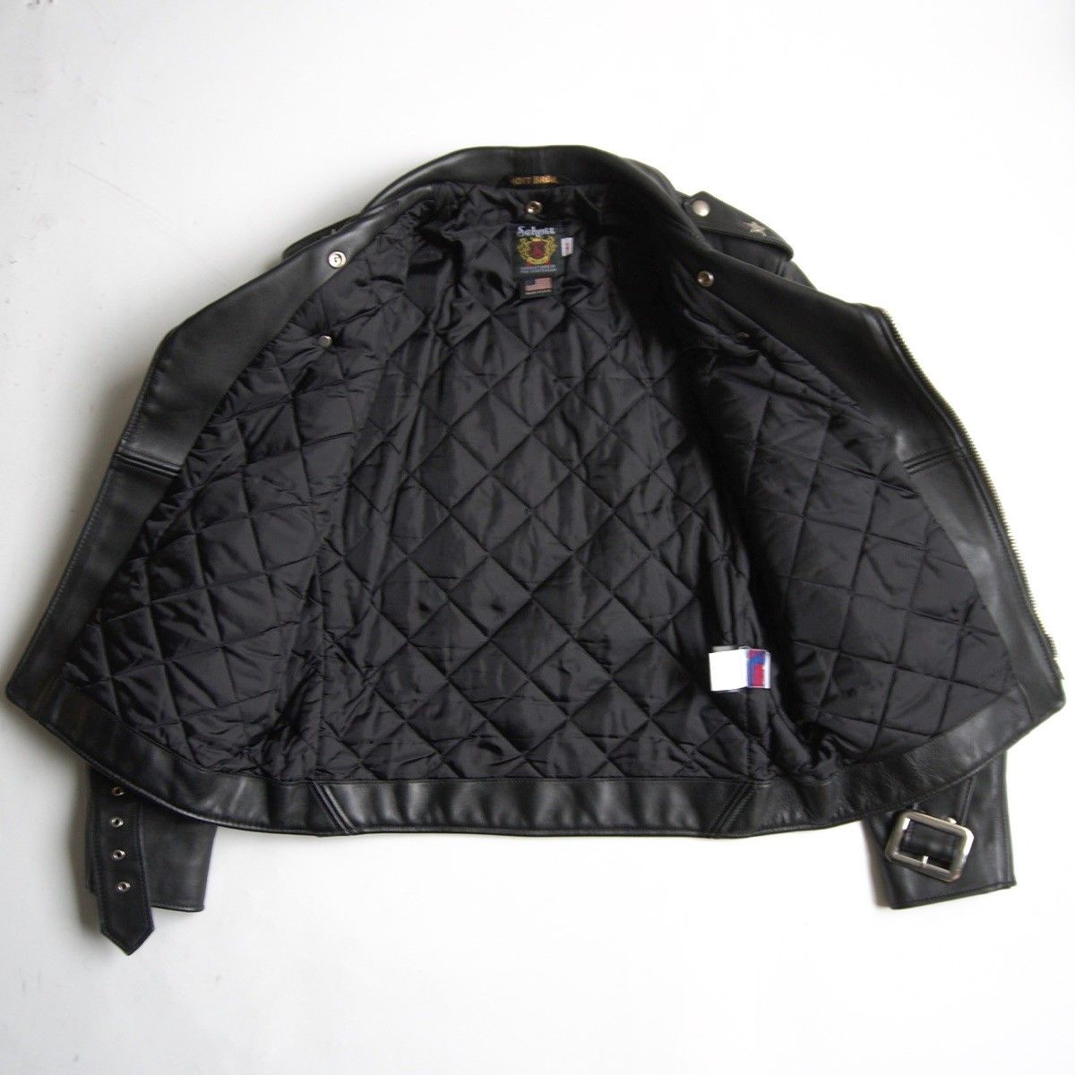 美品/ビッグサイズ】SCHOTT【613US/ワンスター ダブルライダース 