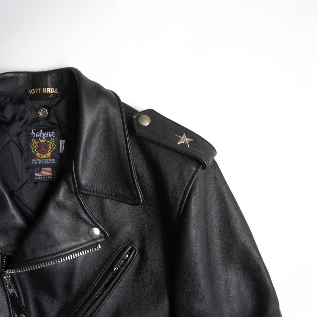 美品/ビッグサイズ】SCHOTT【613US/ワンスター ダブルライダース 