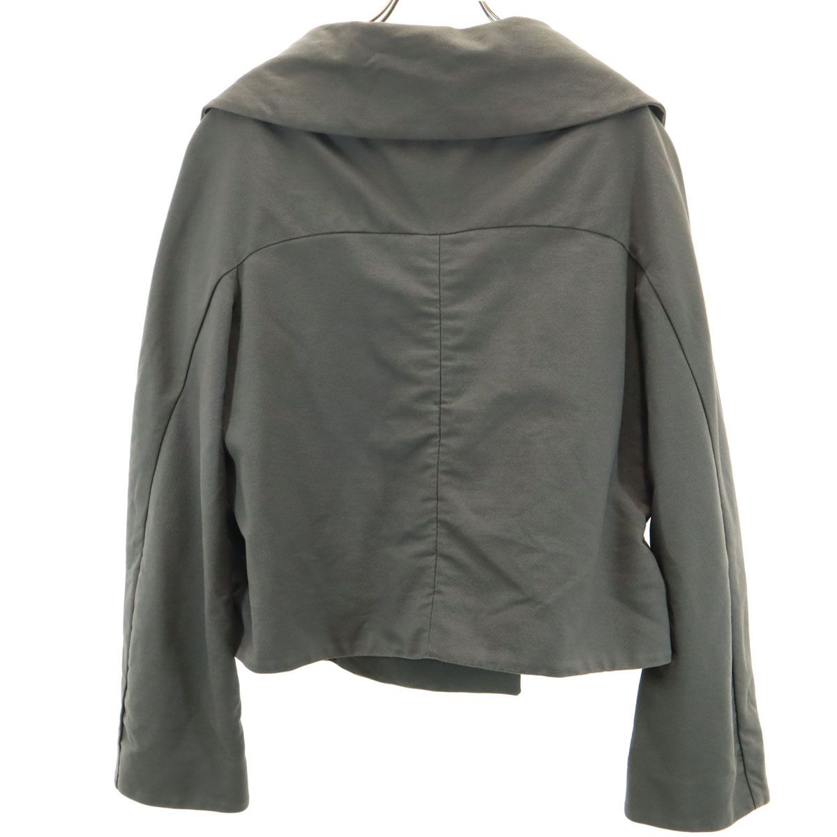 MARNI マルニ イタリア製 ライダースジャケット 36 チャコールグレー