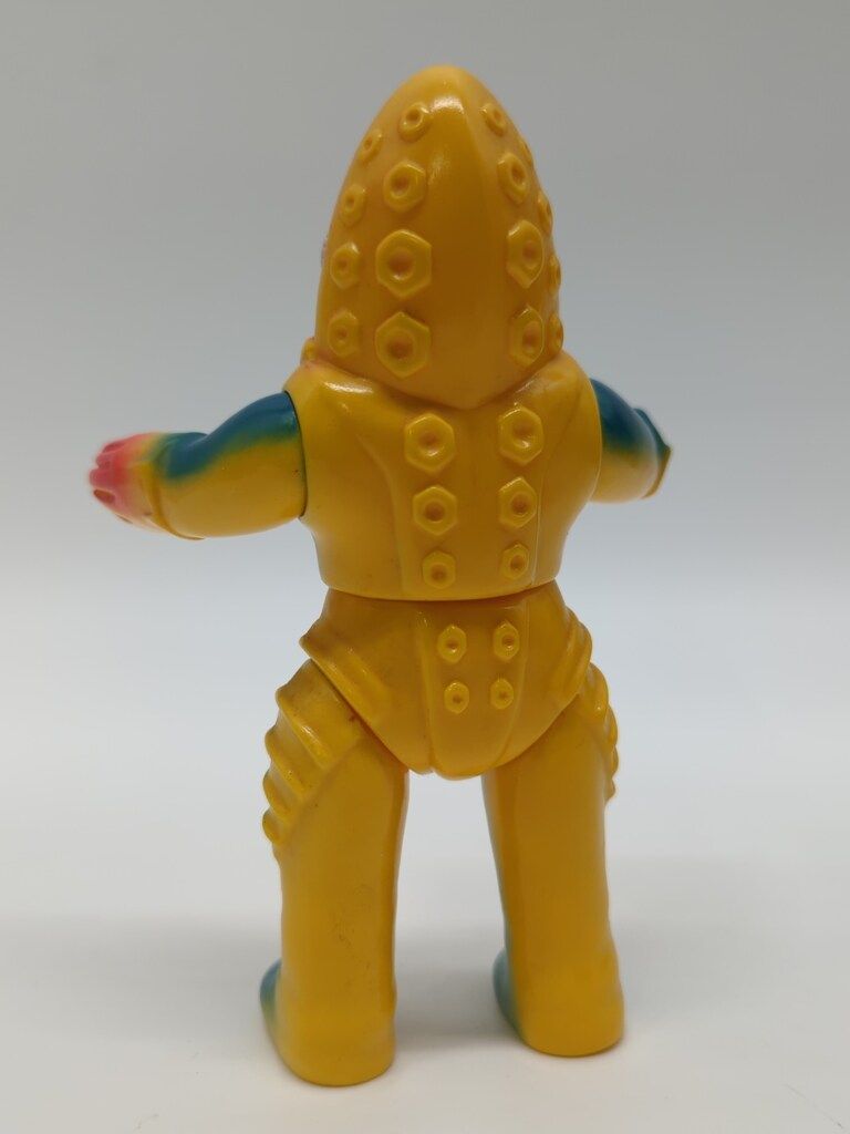 マーミット 世紀の大怪獣シリーズ ビニパラベビー メトロン星人 黄色成型