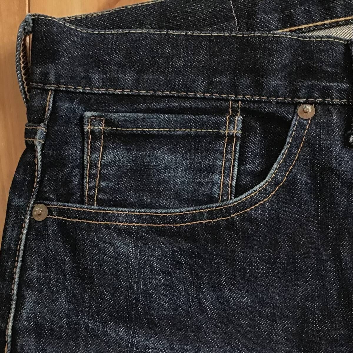 BAPESTA 刺繍 デニム パンツ Mサイズ a bathing ape star BAPE sta