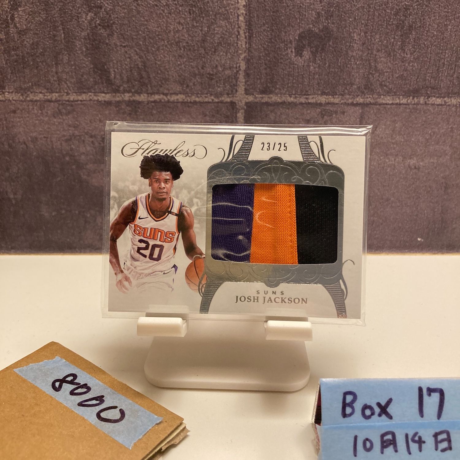 最新 2017-18 Panini Flawless Josh Jackson 23/25 Phoenix Suns