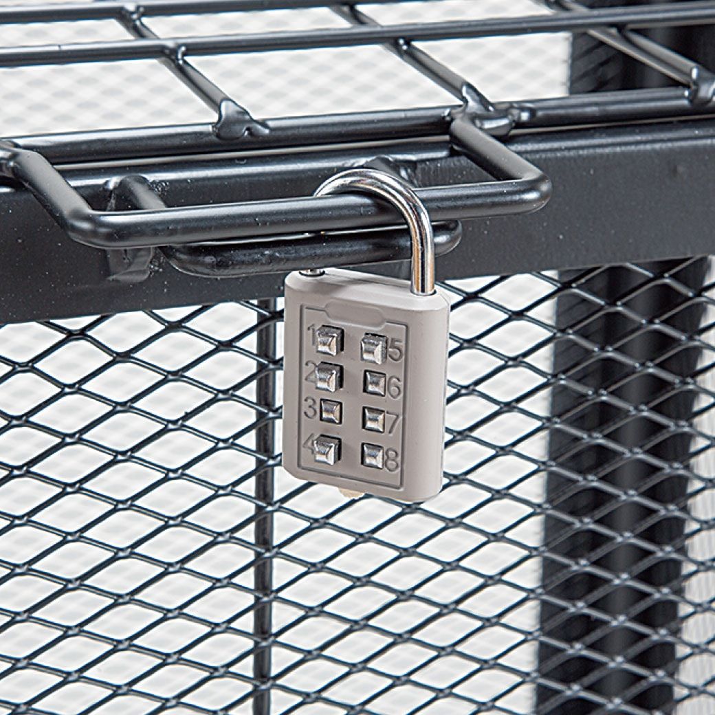  ショップ 出し入れしやすいメッシュダストボックス 屋外 ゴミかご カラス ネット不要 その他 掃除用具