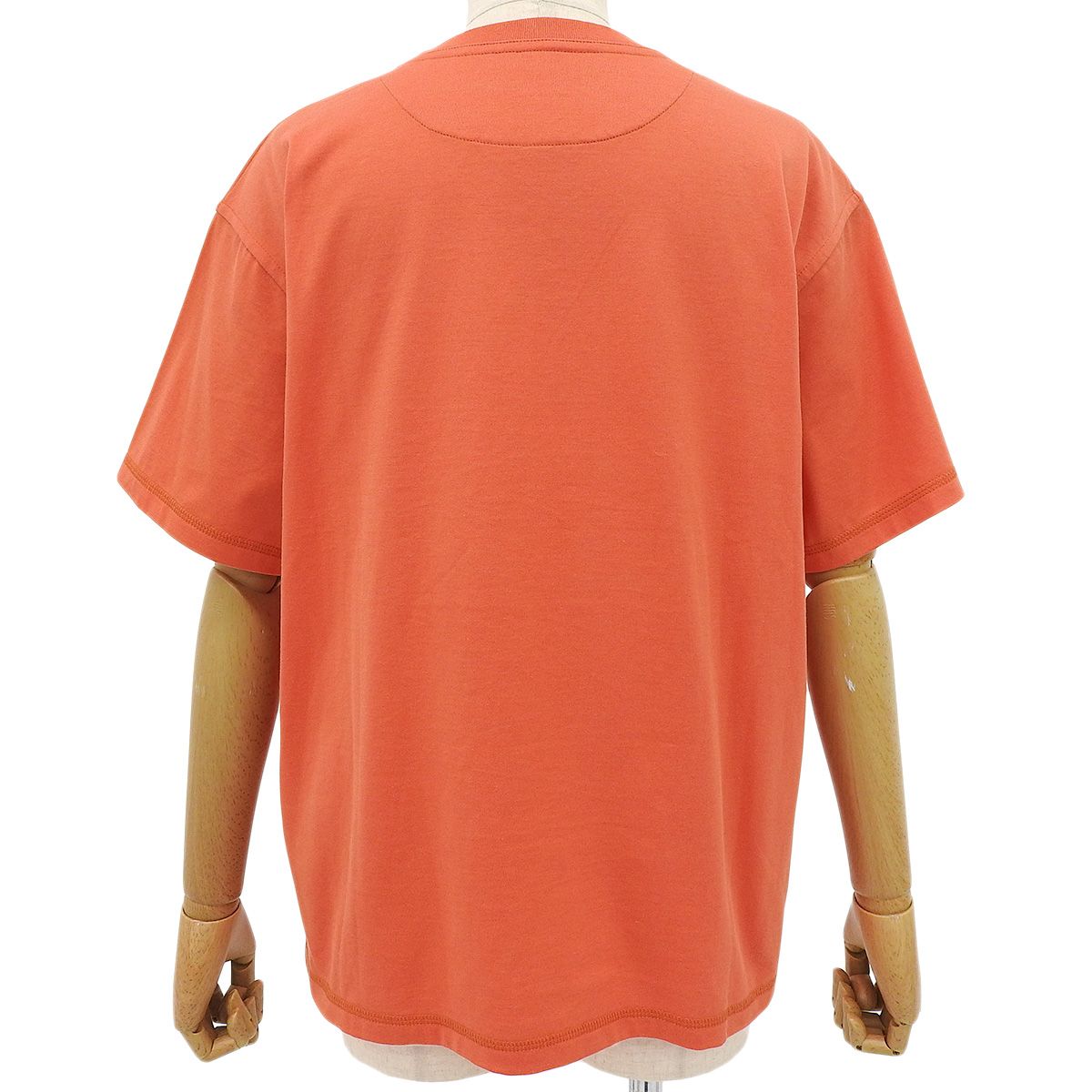 HERMES(エルメス) BRIDES de GALA Tシャツ オレンジ ブラック黒