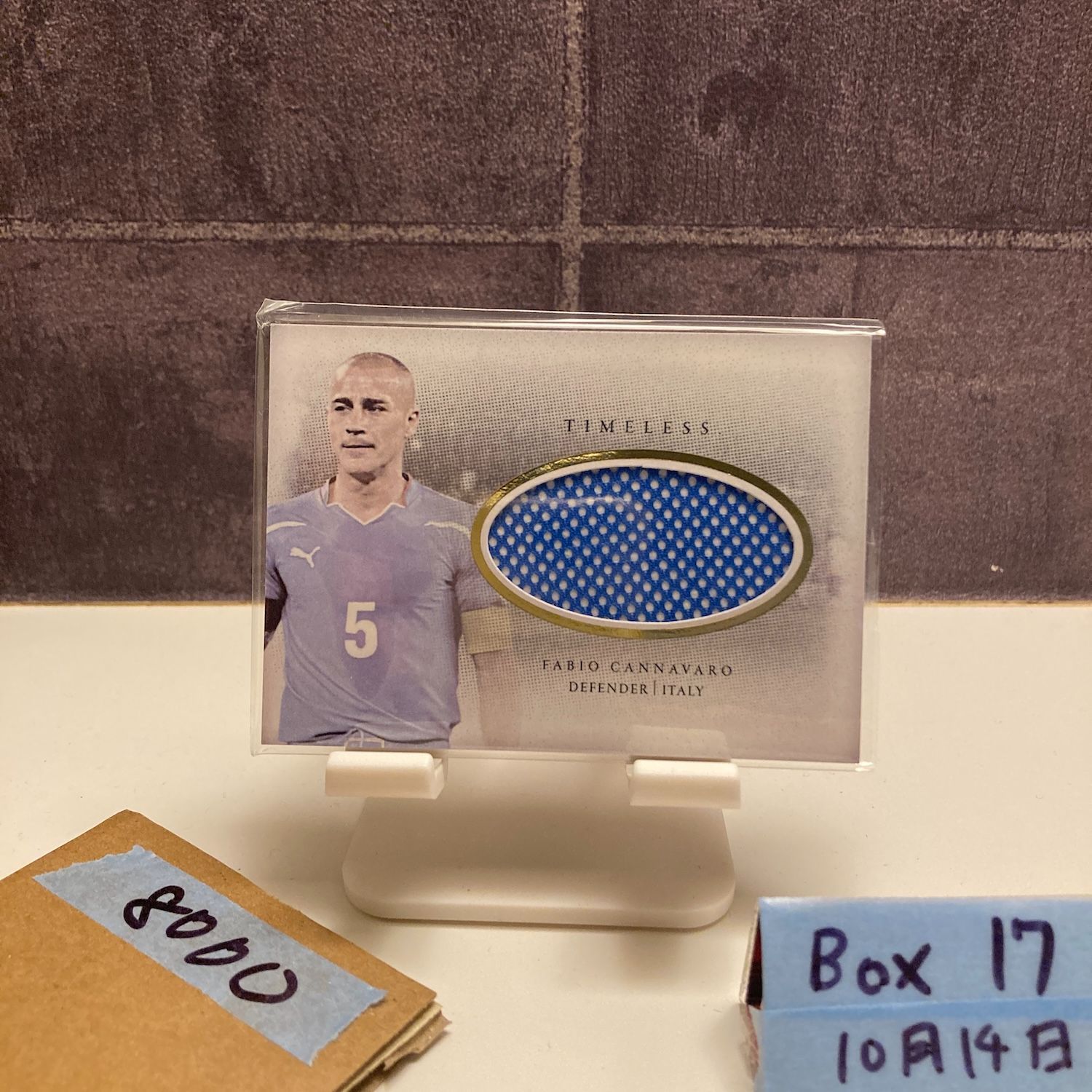 2024 Futera Unique Fabio Cannavaro 10/20 Italy National Team