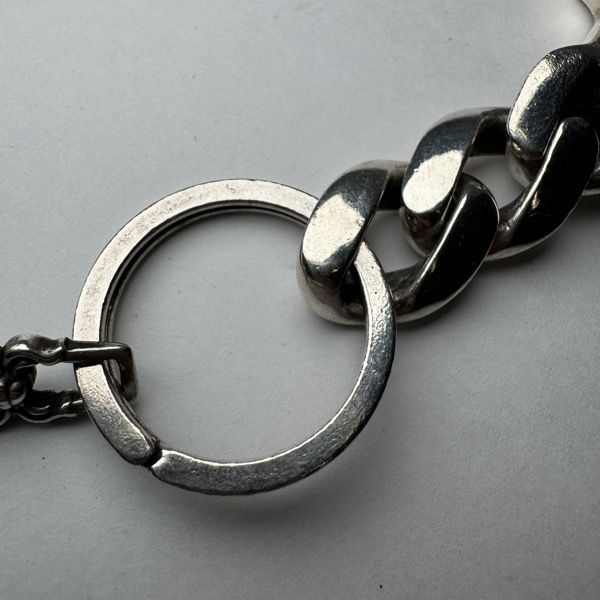  CHROME HEARTS クロムハーツ クラシックキーチェーンw スプリットキーリング ショート キーホルダー キーリング 小物