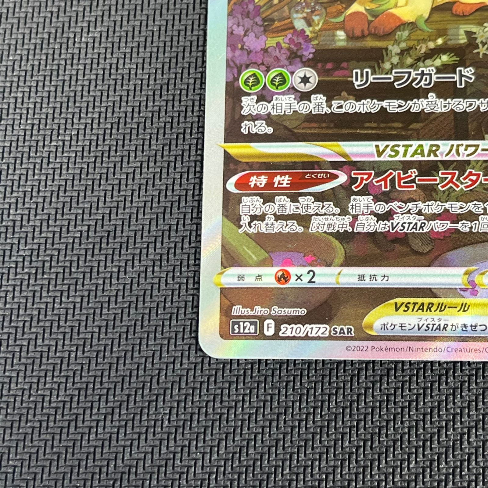 ポケカ リーフィアVSTAR SAR 210/172/S12A/B VSTARユニバース - メルカリ