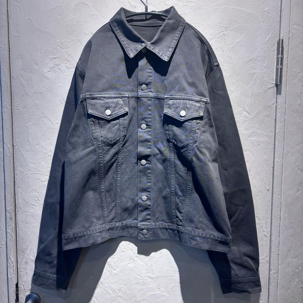 Maison Margiela メゾンマルジェラ 20AW Denim Jacket デニムジャケット S50AM0484 ダークグレー size 50 代官山A12