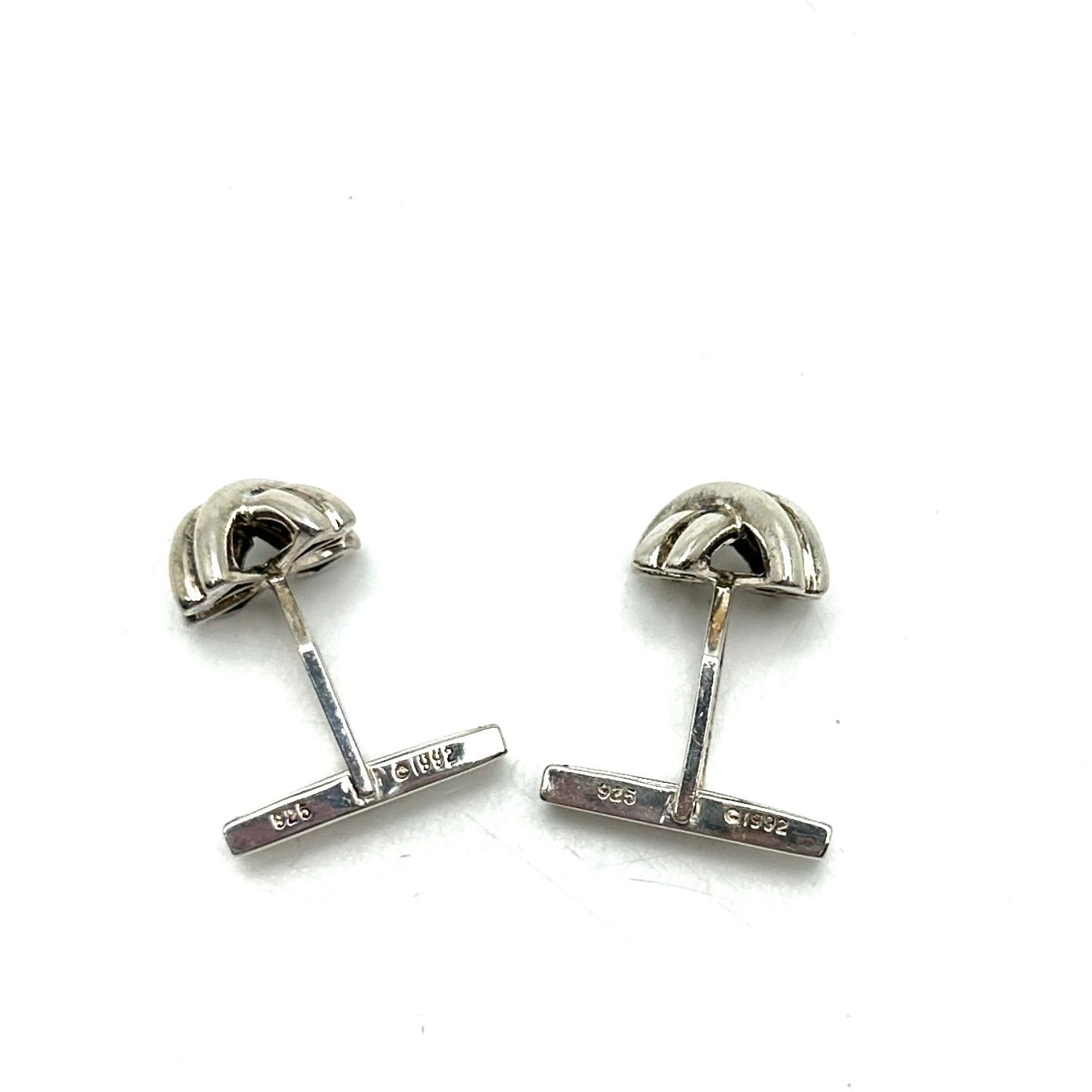 楠本質店/元住吉】ティファニー TIFFANY&CO. シグネチャー カフス