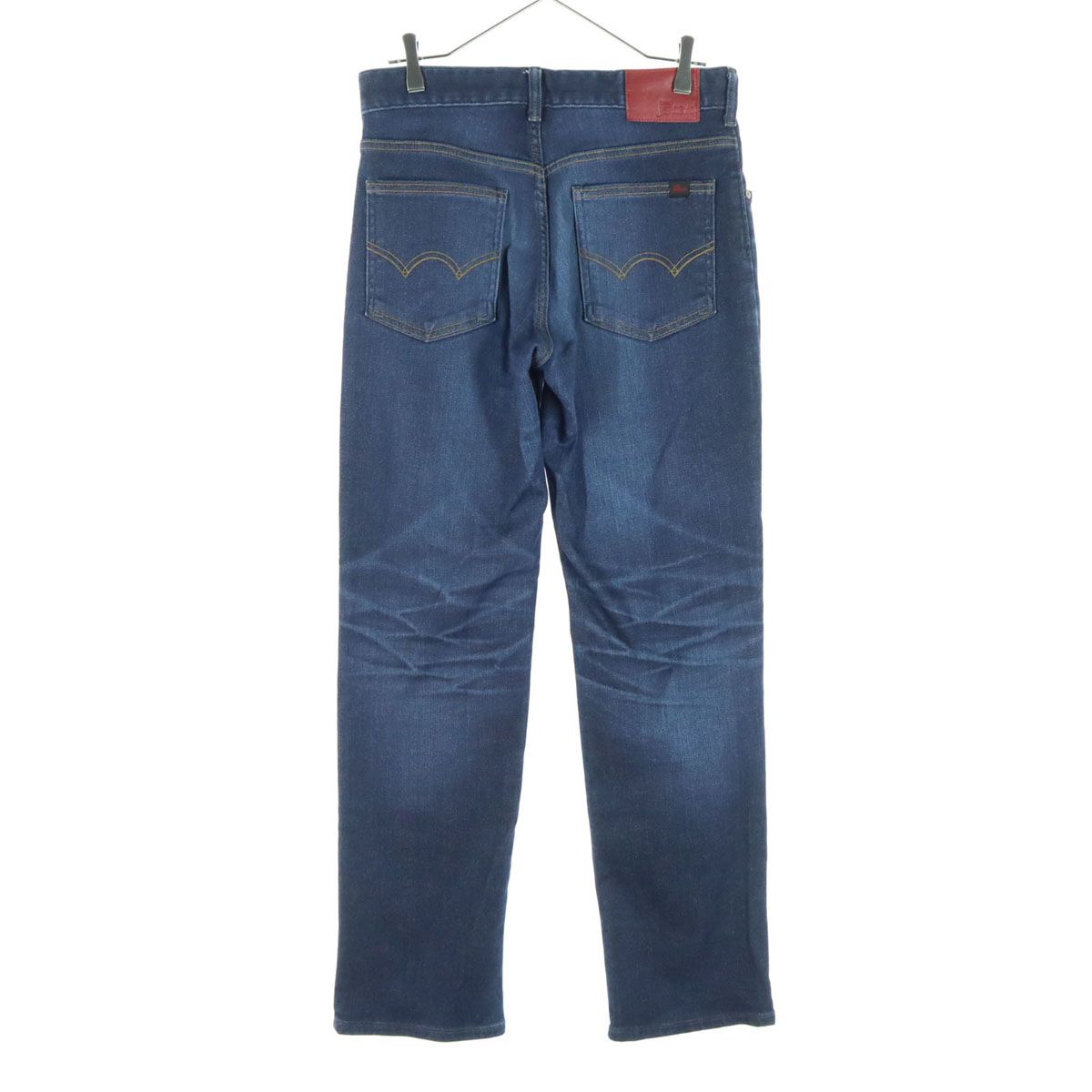EDWIN エドウィン 日本製 ストレートデニムパンツ S ブルー系 メンズ 