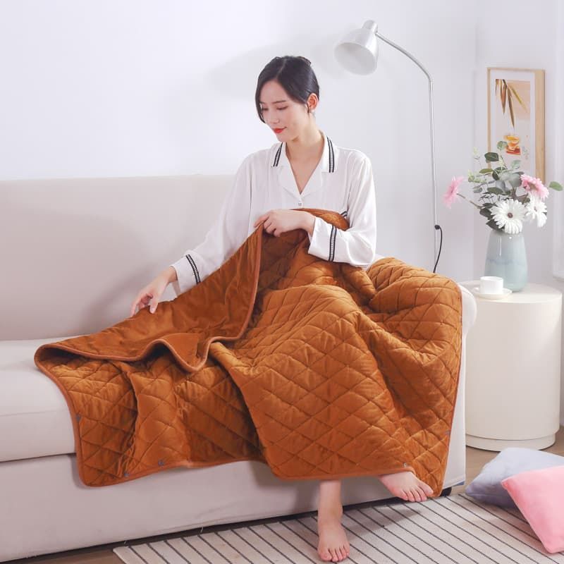 電気毛布 掛け敷き 100x140cm 着れる 未使用 着る毛布 電熱ベスト 