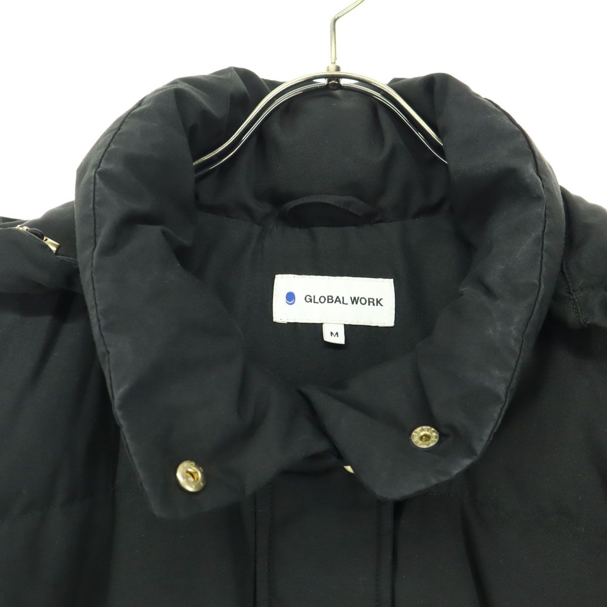 GLOBAL WORK グローバルワーク 長袖 ダウンコート M ブラック 