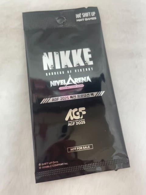 勝利の女神：NIKKE(ニケ) AGF 2025 プロモーション カードパック 特典