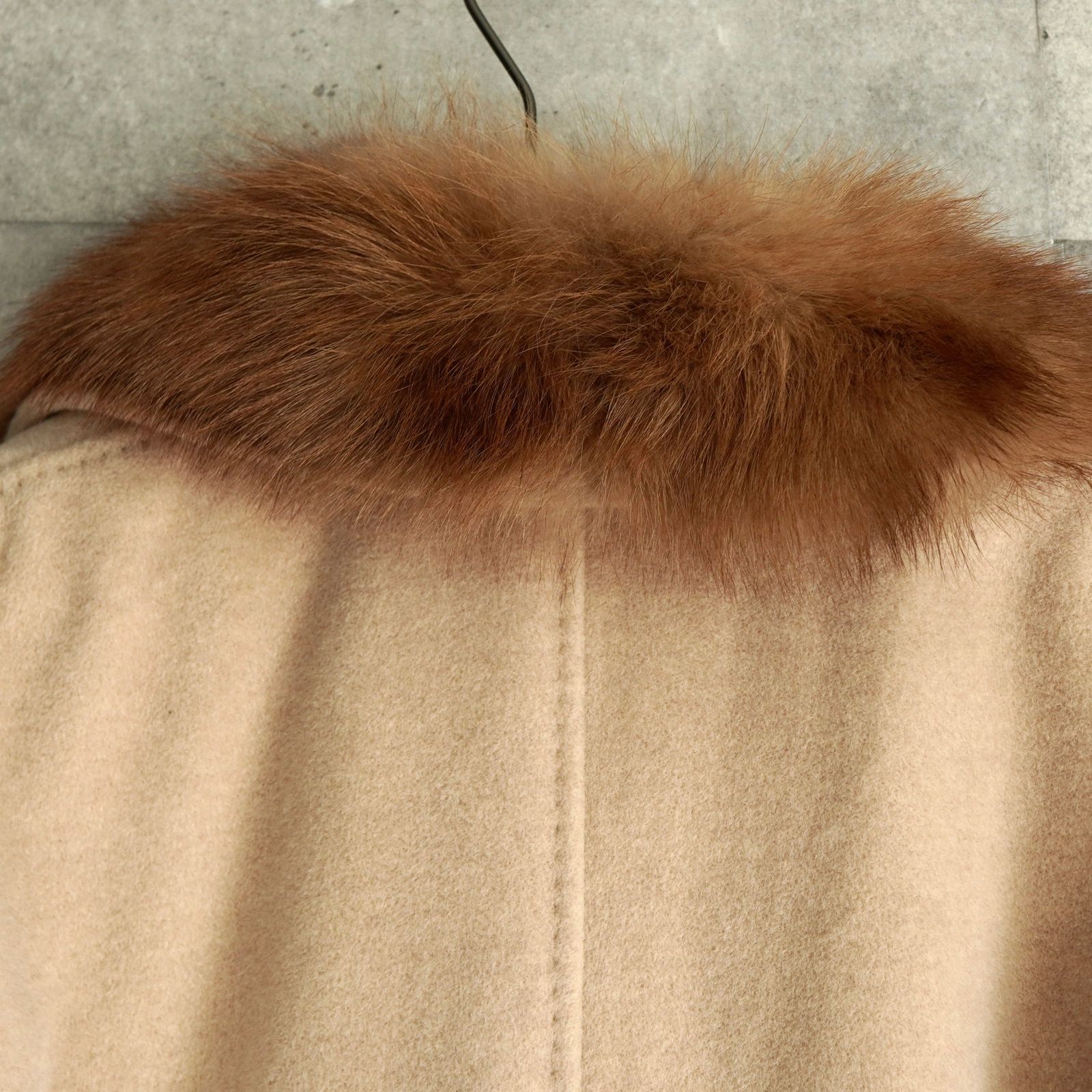 マックスマーラ スポーツマックス ファー ロングコート ベージュ