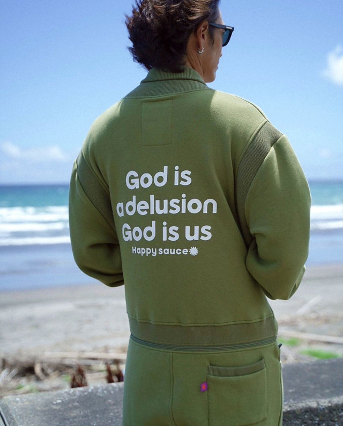 P01 M L XL ジャンプスーツ ジッパー SUPER ALLINONE Anytime,anywhere