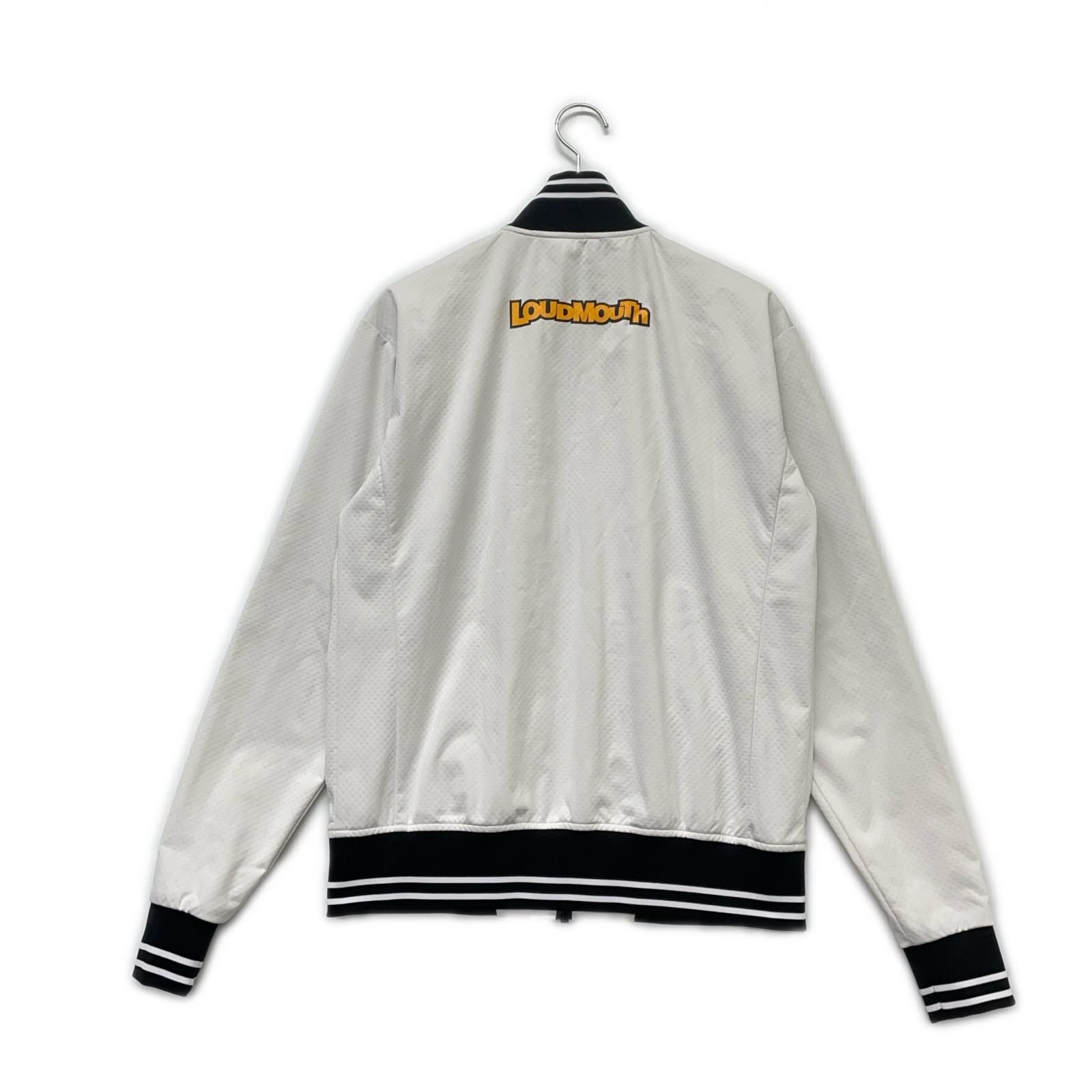 メンズ ラウドマウス LOUDMOUTH フルジップアウター L ホワイト