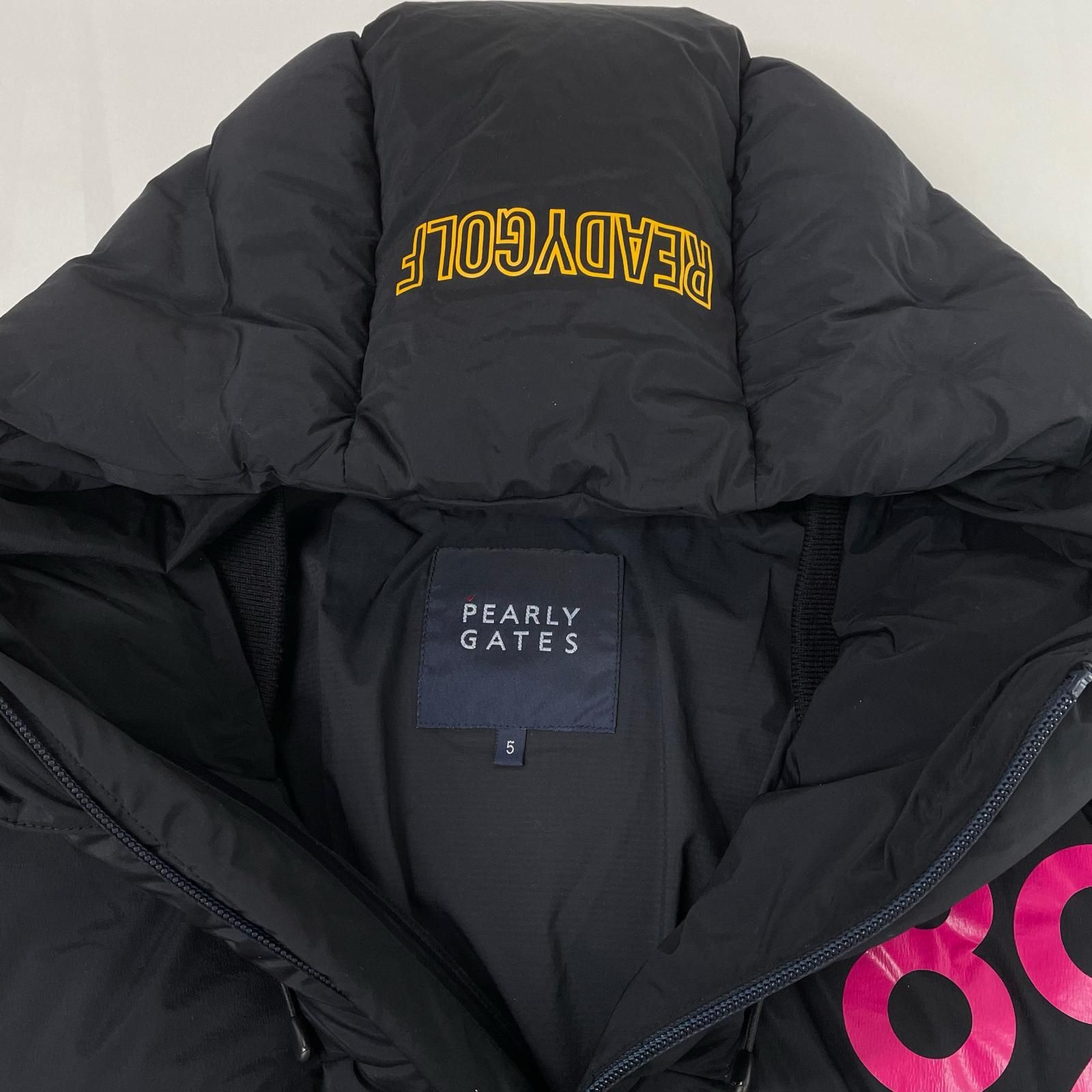 中古 メンズ パーリーゲイツ PEARLY GATES ダウンジャケット 5(L) 黒